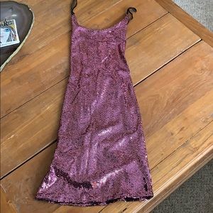 Rose Gold Evening Party Dress SEXY!